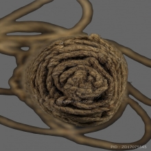 ตะกรุดยันต์กระดาษสา หลวงพ่ออี๋ แห่งวัดสัตหีบ