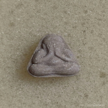 พระปิดตาฟ้าลั่น หลวงพ่อเกษม เขมโก ปี 17