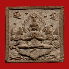 พระผงเทวดา 5 องค์ พระครูบาบุญชุ่ม ญาณสัวโร ปี 2558