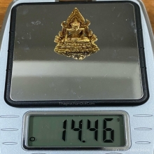 พระทองคำ พระพุทธชินราช รุ่นปฏิสังขรณ์ ปี34