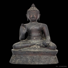 พระพุทธรูปศิลปะขนมต้ม