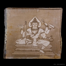 รูปถ่ายพระพรหมสี่หน้า วัดดอนยานนาวา รุ่นแรก ปี 2508