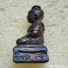 กุมารทอง หลวงปู่มิ่ง วัดบางสาม จ.สุพรรณบุรี เนื้อนวโลหะ