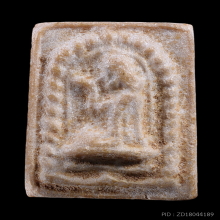 นางกวักหลวงพ่อกวย ปี 2521 เนื้อผงน้ำมัน วัดโฆสิตาราม