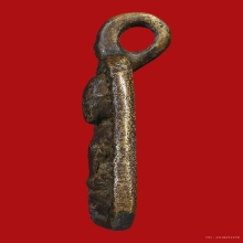 เหรียญหล่อจอบใหญ่ หลวงพ่อเงิน วัดบางคลาน