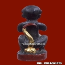 สี่หูห้าตาครูบาบุญยัง เนื้อไม้งิ้วดำ ปี2566 ก้นทองคำ