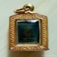 เหรียญเงินลงถม หลวงพ่อจงวัดหน้าต่างนอก