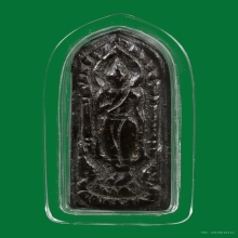 พระประทานพร(นิ้ว) หลวงปู่เหรียญ วัดหนองบัว เนื้อไม้เสาโบสถ์