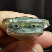 พระชัยสี่มุมเมือง หน้าใหญ่ 1 โค๊ต ผิวน้ำทอง เลี่ยมเก่าโบราณ