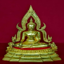 พระบูชาหลวงพ่อชินราช 5.9 นิ้ว ลงรักปิดทอง ปี2545