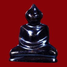 พญาเหล็กไหลพ่อหวล วัดพุทไธศวรรย์ ผิว 3 สี สูง 3 ซ.ม.