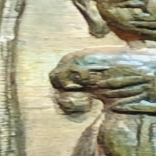 เหรียญพระลอย หลวงพ่อกุหลาบ วัดใหญ่สว่างอารมณ์ จ.นนทบุรี