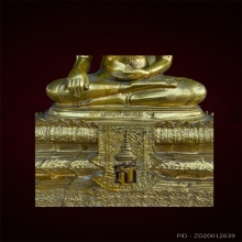 พระบูชาหลวงพ่อวัดไร่ขิง 5นิ้วกะหลั่ยทอง