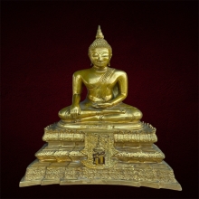 พระบูชาหลวงพ่อวัดไร่ขิง 5นิ้วกะหลั่ยทอง