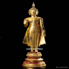 พระพุทธรูป สมัยธนบุรีศรีมหาสมุทร ปางห้ามพระญาติ สวยเดิม