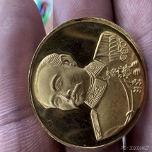 เหรียญเนื้อทองคำ