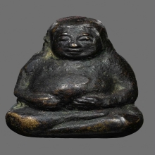 รูปหล่อสังกัจจายน์ หลวงพ่อโต วัดเขาบ่อทอง