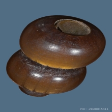 น้ำเต้าดูดทรัพย์ รุ่นแรก หลวงพ่อสด วัดปากน้ำ สีคตไม้สักนิยม