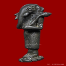 พระพิฆเนศยืน เนื้อสำริดเงิน ยุคต้น