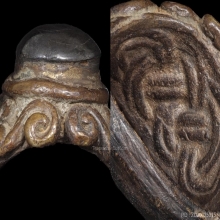  แหวนหล่อโบราณหัวเมฆพัตร เนื้อทองผสม หลวงพ่ออิ่ม วัดหัวเขา