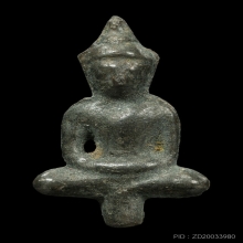 พระยอดธง กรุวัดพลับ พิมเล็กเนื้อชินเงิน