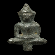 พระยอดธง กรุวัดพลับ พิมเล็กเนื้อชินเงิน