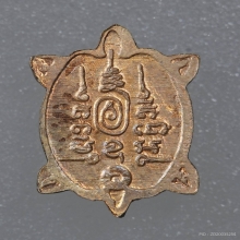 เหรียญเต่าหลวงปู่หลิว รุ่นจิ๋วมหาเสน่ห์ วัดไร่แตงทอง