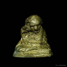 รูปหล่อโบราณหลวงพ่อเขียน ค่อมเล็ก ออกวัดพร้าว พิจิตร ปี2500