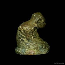 รูปหล่อโบราณหลวงพ่อเขียน ค่อมเล็ก ออกวัดพร้าว พิจิตร ปี2500