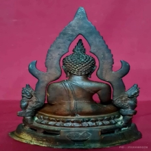 พระบูชาหลวงพ่อชินราช 25 พุทธศตวรรษ ก้นดินไทย พิมพ์หน้าจีน