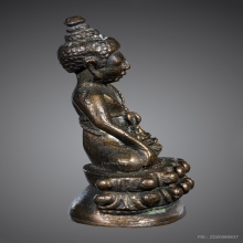 พระกริ่งก้นสตางค์หลวงปู่ดูลย์ อตุโล สวยเดิมๆ หายากมาก