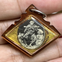 รูปถ่ายสมเด็จพุฒาจารย์โต อาจารย์พา วัดระฆัง ปี2471 (รุ่นแรก)