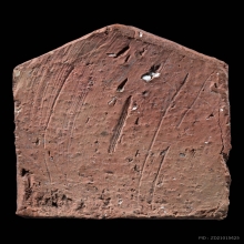 ลพ.พ่วง วัดกก พิมพ์ห้าเหลี่ยม เนื้อดิน ปี2473 จ.กรุงเทพฯ