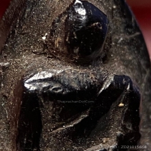 พระไม้เสาโบสถ์เก่า หลวงปู่เหรียญ วัดหนองบัว จ.กาญจนบุรี