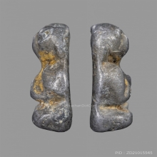 พระปิดตา หลวงพ่อแก้ว วัดเคลือวัลย์  เนื้อตะกั่ว พิมพ์กลาง