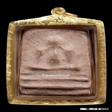 พระปิดตากรุวัดโพธิ์บางปะอิน จ.อยุธยา พิมพ์ทรงเม่น ปี2450