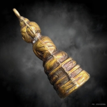 พระชัยทองคำปั้มอุดผงดำพระสังฆราช (แพ) วัดสุทัศน์ฯ