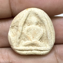 พระพุทธหลวงพ่อแก้ว วัดบ่อฝ้าย พิมพ์สองหน้า เนื้อผง (หายาก)