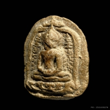 พระยอดขุนพล สมัยศรีวิชัย เนื้อดิน กรุถ้ำ จ.นครศรีธรรมราช 