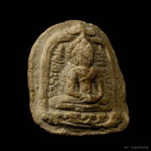 พระยอดขุนพล สมัยศรีวิชัย เนื้อดิน กรุถ้ำ จ.นครศรีธรรมราช 