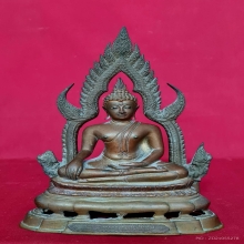 พระบูชาหลวงพ่อพระพุทธชินราช 4 นิ้ว วัดประสาทบุญญาวาส ปี2506