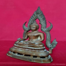 พระบูชาหลวงพ่อพระพุทธชินราช 4 นิ้ว วัดประสาทบุญญาวาส ปี2506