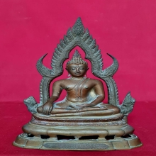 พระบูชาหลวงพ่อพระพุทธชินราช 4 นิ้ว วัดประสาทบุญญาวาส ปี2506