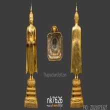 หลวงพ่อบ้านแหลม วัดเพชรสมุทรวรวิหารสูง 19 นิ้ว หน้านิยม