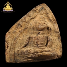 ขุนแผน กรุวัดบ้านกร่าง เนื้อดิน พิมพ์หน้ามงคลกลาง สภาพสวยมาก