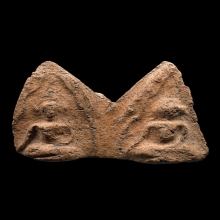  พระขุนแผน กรุวัดบ้านกร่าง พิมพ์พรายคู่ หน้ามงคลเล็ก