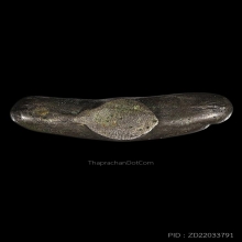 ยอดธงกู้ชาติ กรุวัดพลับบางกะจะ เนื้อชินเงินพิมพ์เล็กปางสมาธิ