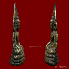 พระพุทธชินราชอินโดจีน พ.ศ.2485 สังฆาฏิสั้น หน้าเล็ก