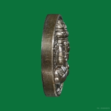 ปิดตาพังพระกาฬ เนื้อนวะพรายเงินลายเสือ ปี 32