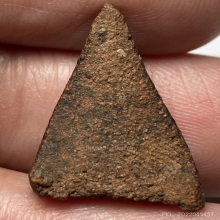 พระนางพญาหลวงพ่อพริ้ง วัดบางปะกอก กทม. เนื้อว่านชานหมาก